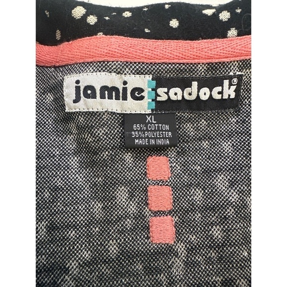 Jamie Sadock Polka Dot Pattern Short Sleeve Top - Picture 7 of 9